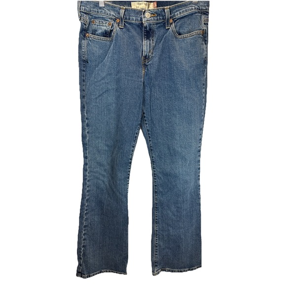 Levis 515 Bootcut Jeans Womens Denim Mid Rise size 12M - Picture 1 of 6
